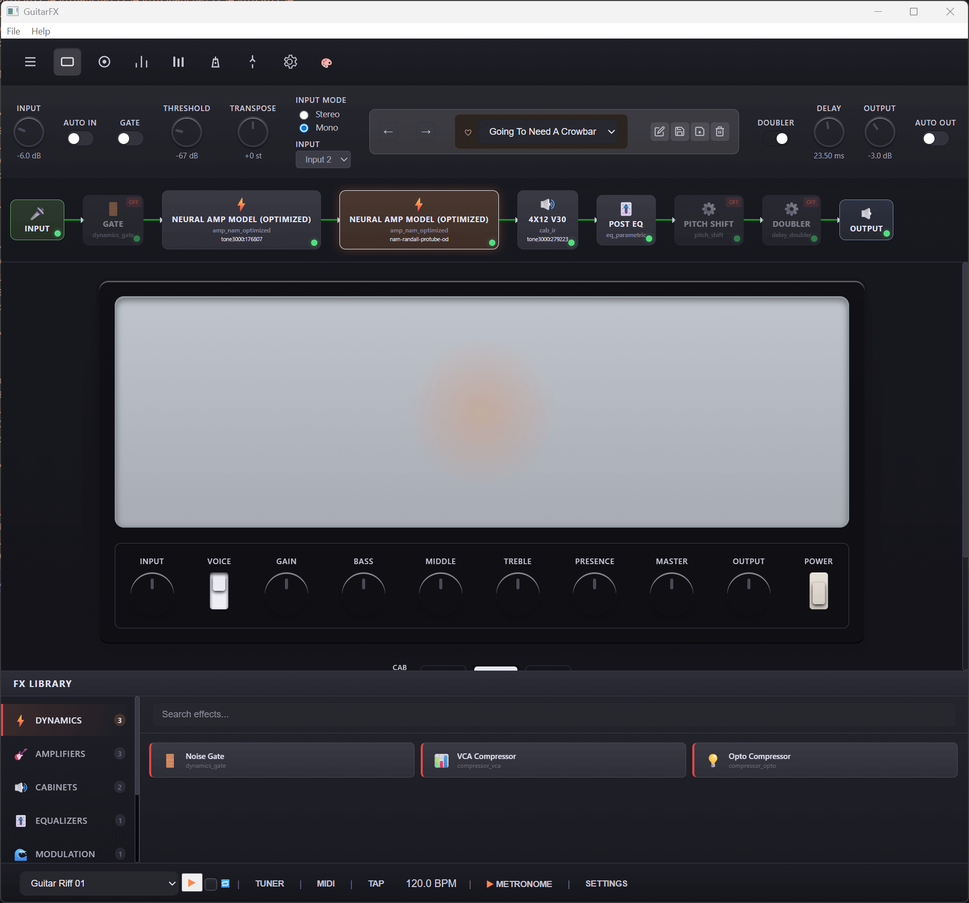 Soundshed Guitar Interface